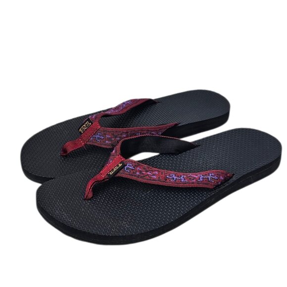 Teva Womens Classic Thongs, Slip On, Summer, Vacation, Pattern, Size 10 - Picture 1 of 5